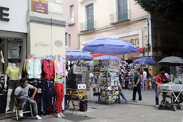 Ambulantes se retirarán para la remodelación del Centro Histórico de Puebla