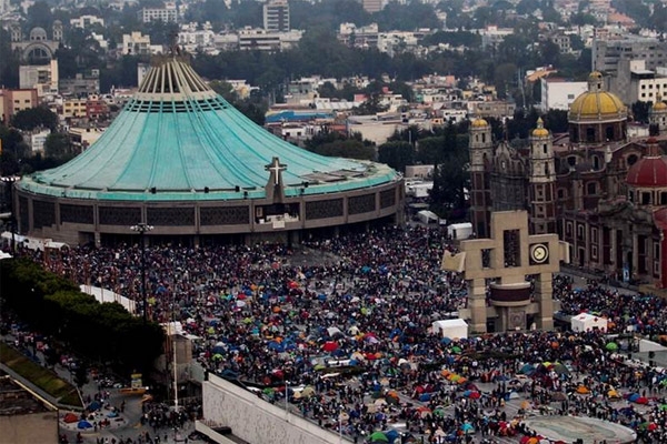 Llegaron 7 millones de peregrinos a la Basílica de Guadalupe