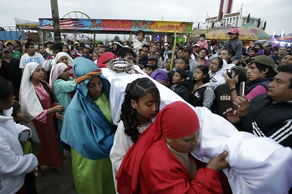 Cancelan representación de la pasión de Cristo en Romero Vargas por coronavirus