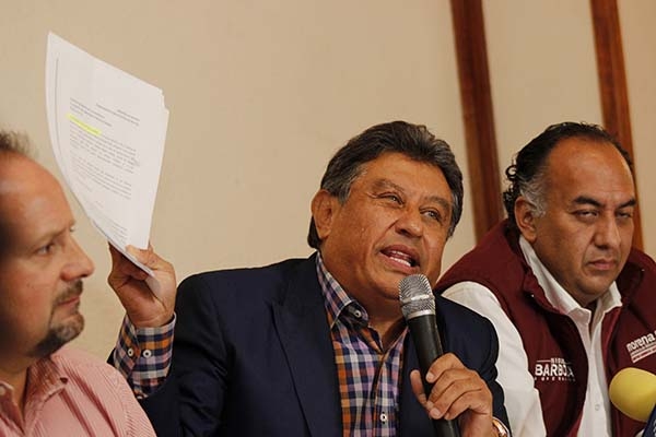 Armenta y Díaz Durán ya operan para el PAN: voceros de Miguel Barbosa