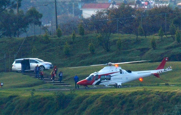 Director de Conagua usó helicóptero oficial para vacacionar