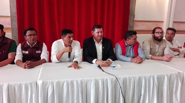 Armenta, 100% de Morena, nunca morenovallista: hermano de Claudia Rivera