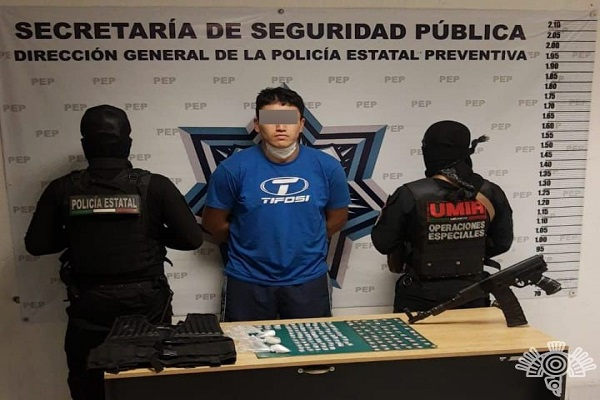 Policía Estatal atrapa al “Sinaloa” con más de 350 dosis de droga en Clavijero