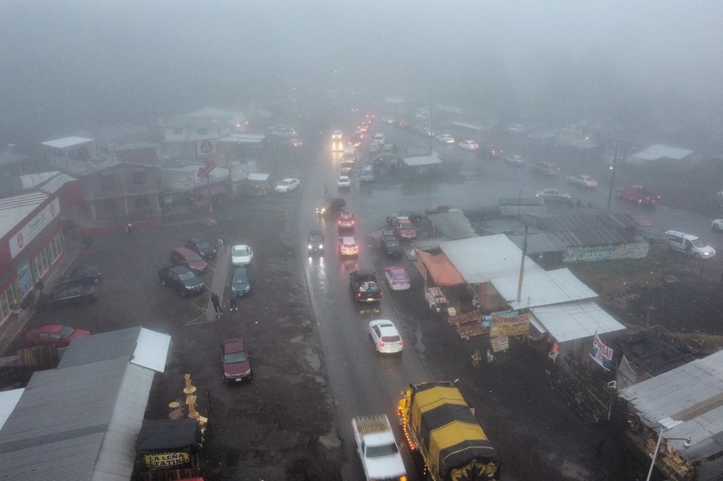 Prevén temperaturas bajo cero en la Sierra Norte de Puebla