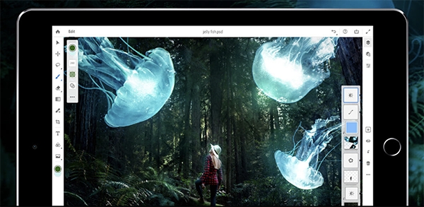La versión completa de Photoshop llegará al iPad en 2019