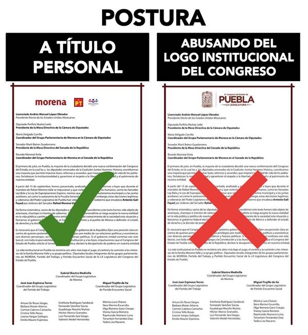 Diputados barbosistas ocultan origen de medio millón de pesos para pagar desplegado