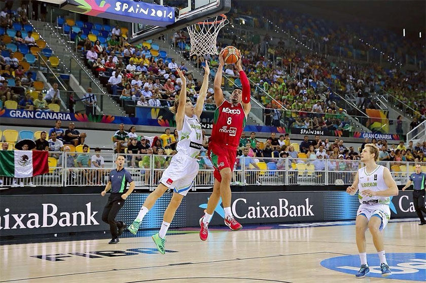 México perdió segundo juego del Mundial de Baloncesto 68-89 ante Eslovenia