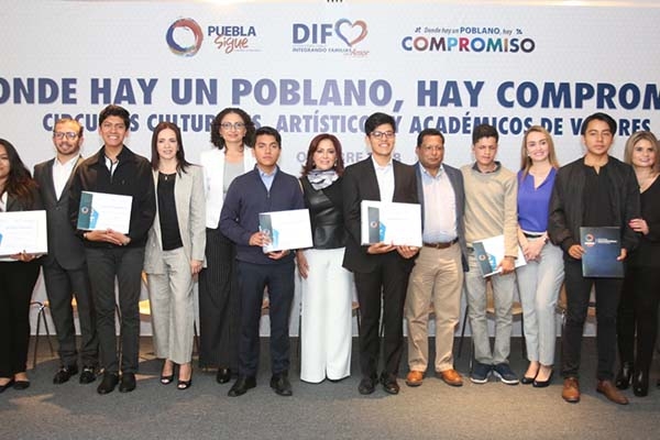 Dinorah López de Gali clausura los Circuitos Culturales, Artísticos y Académicos sobre Valores