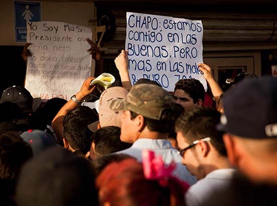 Convocan a misa católica por fuga de El Chapo