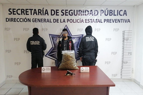 Con droga y arma de fuego capturan a un hombre en Romero Vargas