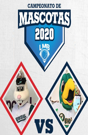 Pepe Perico llega a la final ante Kike Conejo para la mejor mascota de la LMB