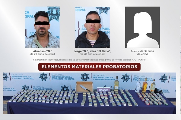 Cayó la banda de Los Mafufos, asaltantes de tiendas Oxxo en Puebla