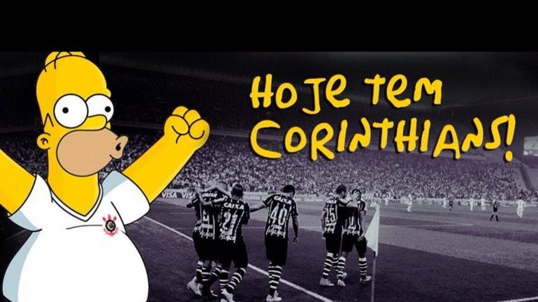 Los Simpson son nuevos seguidores del Corinthians