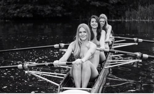 FOTOS: Remeras británicas desnudas lanzarán calendario 2015