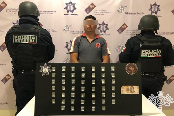Vendedor de droga de “Los Bestias” es detenido en Tlacotepec de Benito Juárez