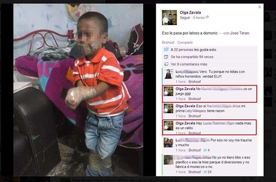Amarran a niño de pies y manos con cinta canela, “por latoso”