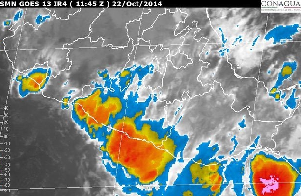 Lluvias muy fuertes en Puebla por depresión tropical 9