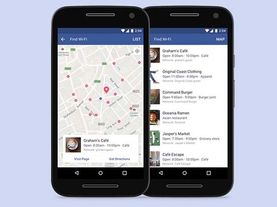 Facebook lanza ‘Find Wi-Fi en México