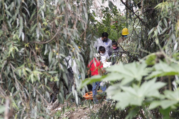 Hallan cadáver de un hombre en planta de aguas negras en Texmelucan