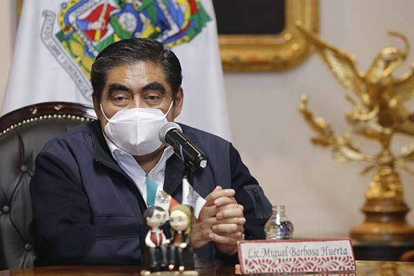 Todo el personal de la salud será vacunado: Miguel Barbosa