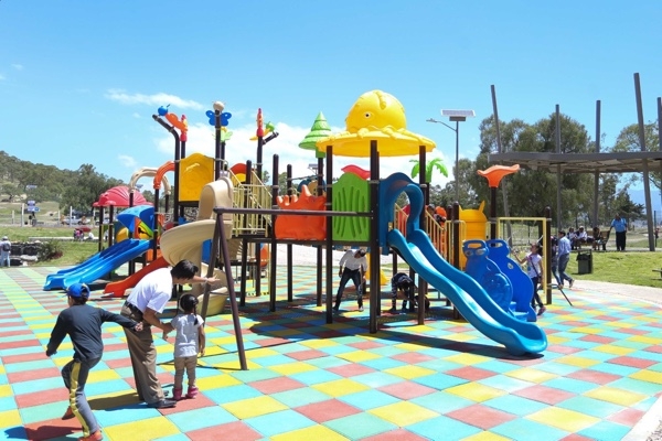 Tony Gali inaugura el Parque Amalucan, el más grande de Puebla capital