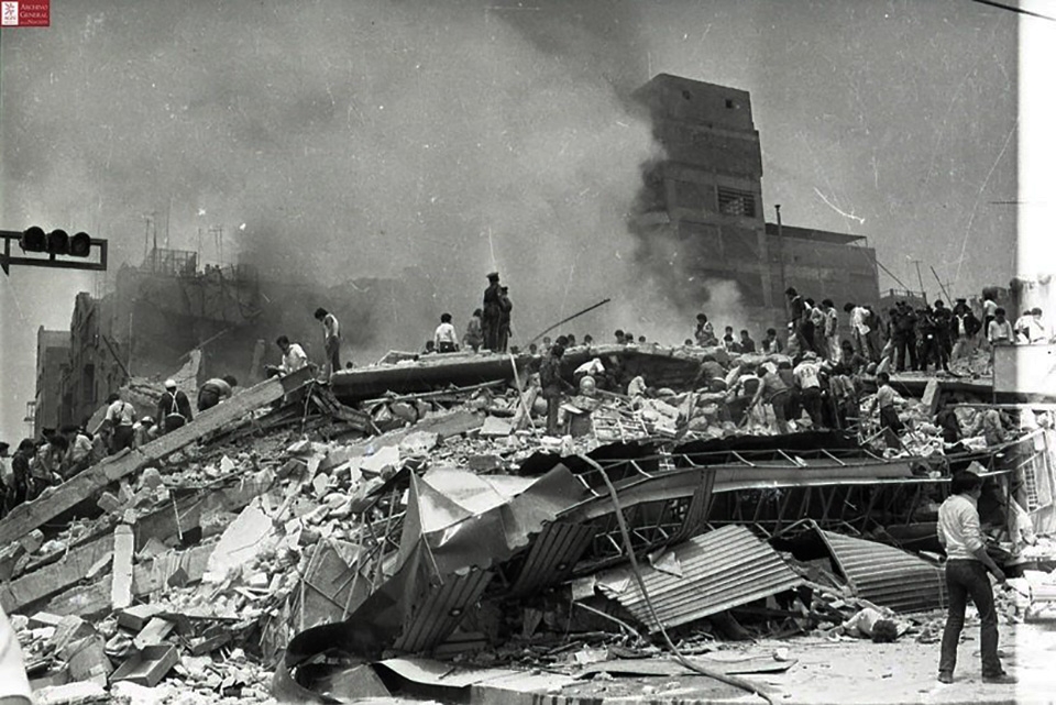 FOTOS: Sismos de 1985, memoria viva en el Archivo General de la Nación
