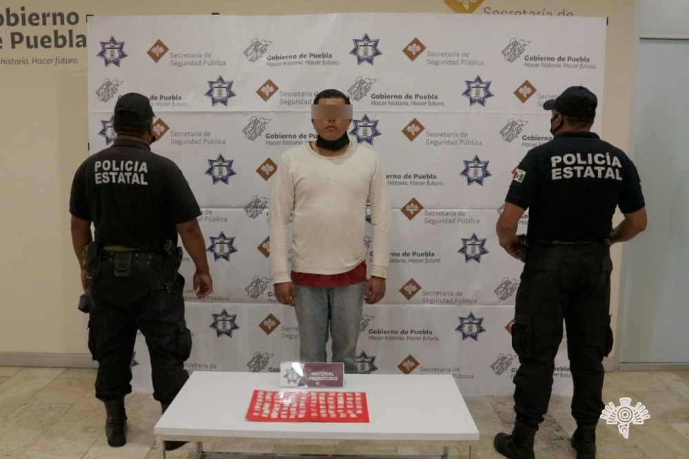SSP Puebla detiene a “El Licenciado”, peligroso asaltante y narcomenudista