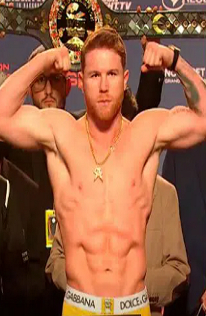 Saúl “Canelo” Álvarez va por el KO ante Caleb Plant