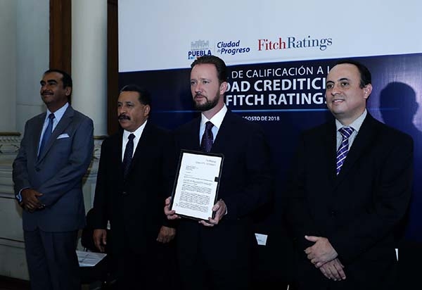 Puebla, de los municipios mejor evaluados en calidad crediticia: Fitch Ratings