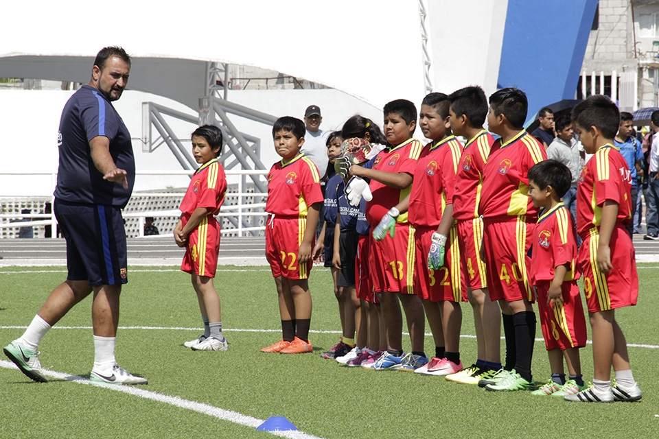 FOTOS: FC Barcelona imparte Clínica del Soccer Camp en Puebla