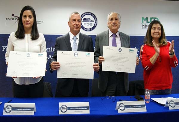 México Unido contra la Delincuencia monitoreará a las agencias del Ministerio Público de Puebla
