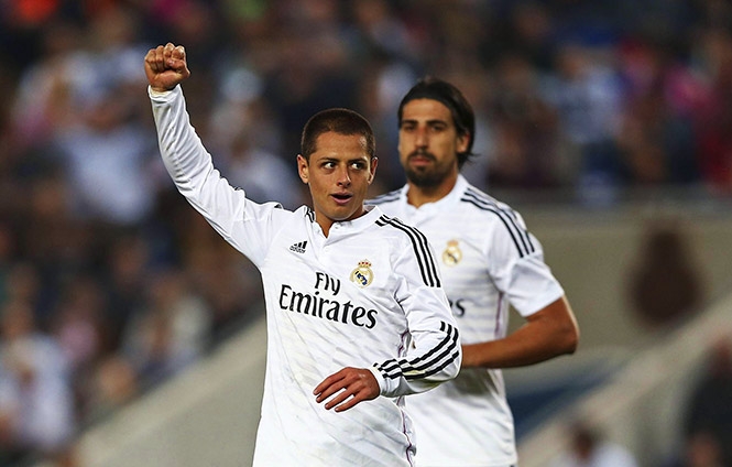 Chicharito anotó en triunfo del Real Madrid ante Cornellá