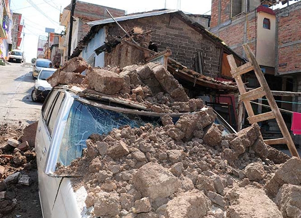 Suman mil 277 viviendas dañadas por sismo en Guerrero