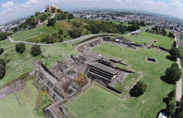 La Gran Pirámide de Cholula, delicada de salud por abandono: UNAM