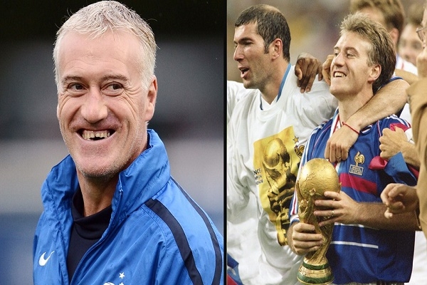 Didier Deschamps, tercer campeón del mundo como futbolista y DT