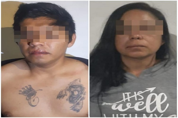 Cayó pareja con más de 500 mil pesos en droga en Galaxia Bosques de Amalucan