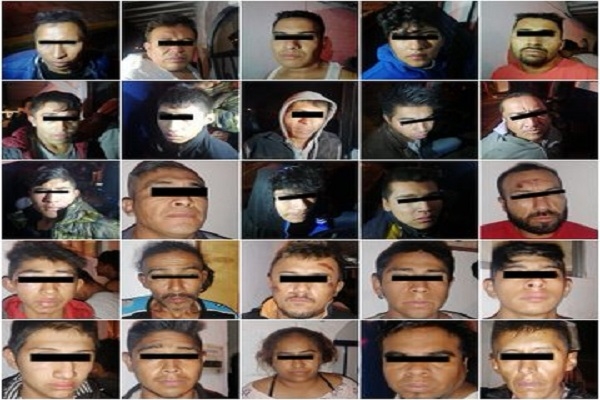 Trasladan a integrantes de la banda de “El Grillo” a Tepexi de Rodríguez