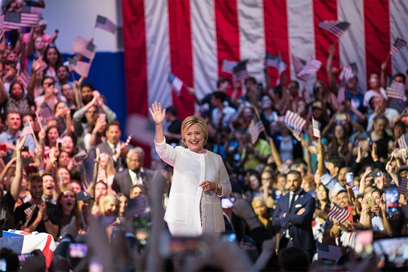 Hillary, la primer mujer candidata a la presidencia de EU