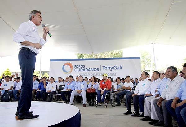 Con avance de 75%, Plan Estatal de Desarrollo: Tony Gali