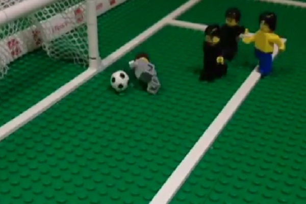 VIDEO: Lego recreó la goleada 7-1 de Alemania a Brasil