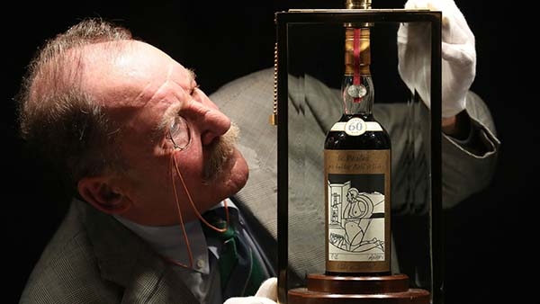 El trago de whisky más caro del mundo
