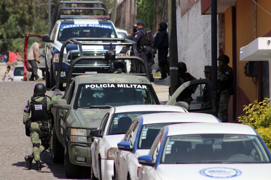 Realizan operativos policíacos en Xanenetla, San Bartolo y Amozoc