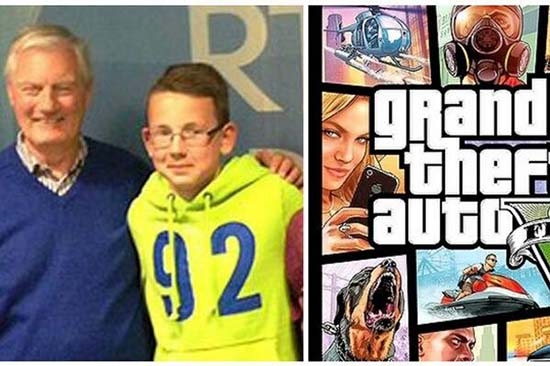 Niño salva a su abuelo gracias a Grand Theft Auto