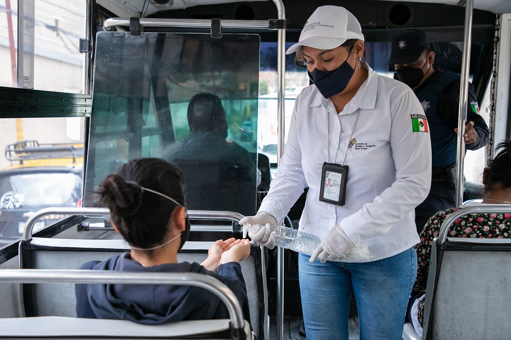 Movilidad y Transporte supervisa cumplimiento de medidas sanitarias en 124 rutas