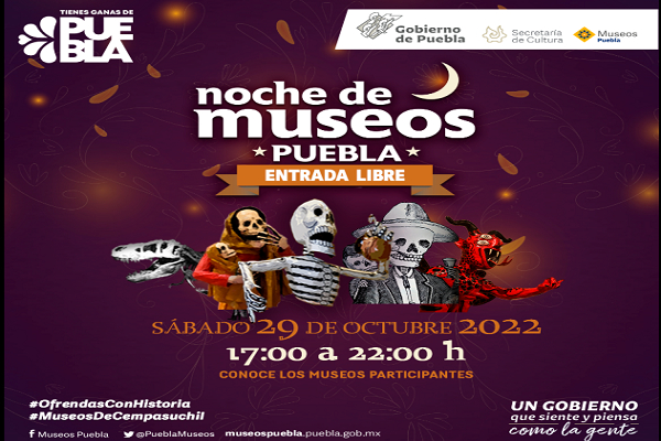 Habrá “Noche de Museos” con motivo de Día de Muertos