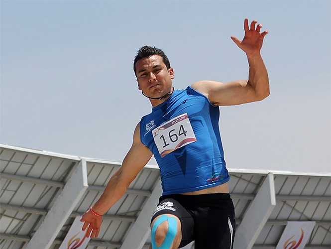 Luis Rivera, medalla de plata en Liga Diamante de Qatar