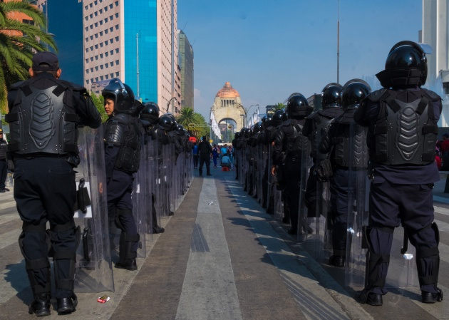 Jefe Neptuno: de granadero a funcionario de la CNDH