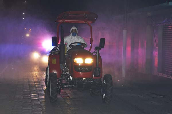 Gobierno de Atlixco instala módulos para revisar temperatura a visitantes y turistas