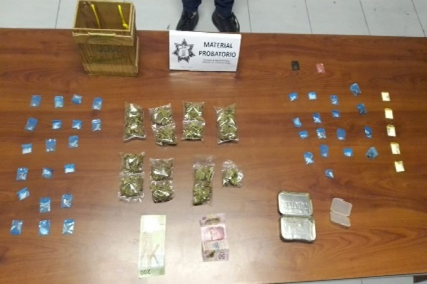 Cómplices del “Pelón del Sur” son capturados en Puebla con más de 50 dosis de droga