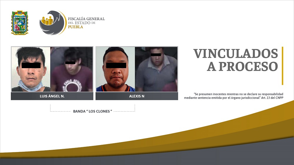 Fiscalía captura a integrantes de “Los Clones”, multiasaltantes de negocios en Puebla